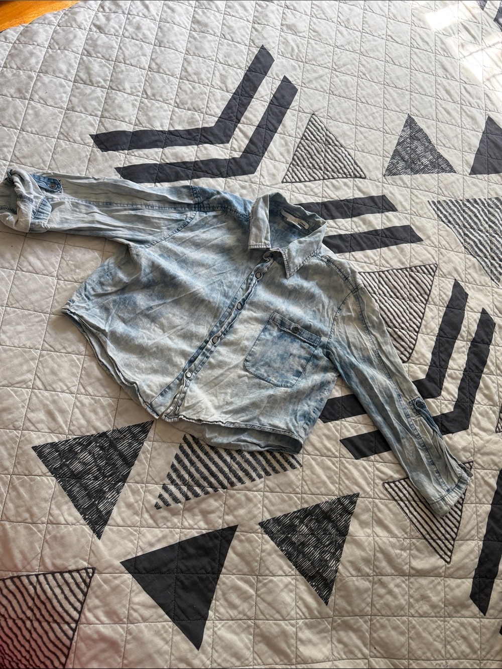 Ellison Light Blue tie dye Shirt